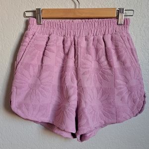 NWT L*Space Pink Soleil Short Size XS Terrycloth